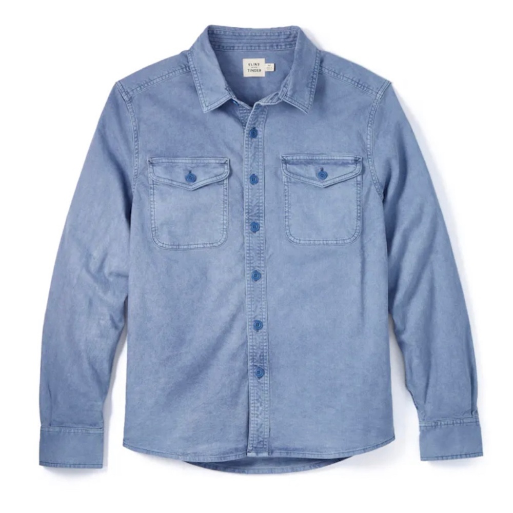 Flint and Tinder Stretch Canvas Expedition Shirt Slim Large/medium